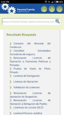Panamá Tramita android App screenshot 0