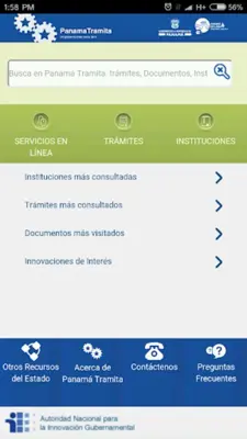 Panamá Tramita android App screenshot 4